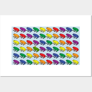 Pride Frog Army Posters and Art